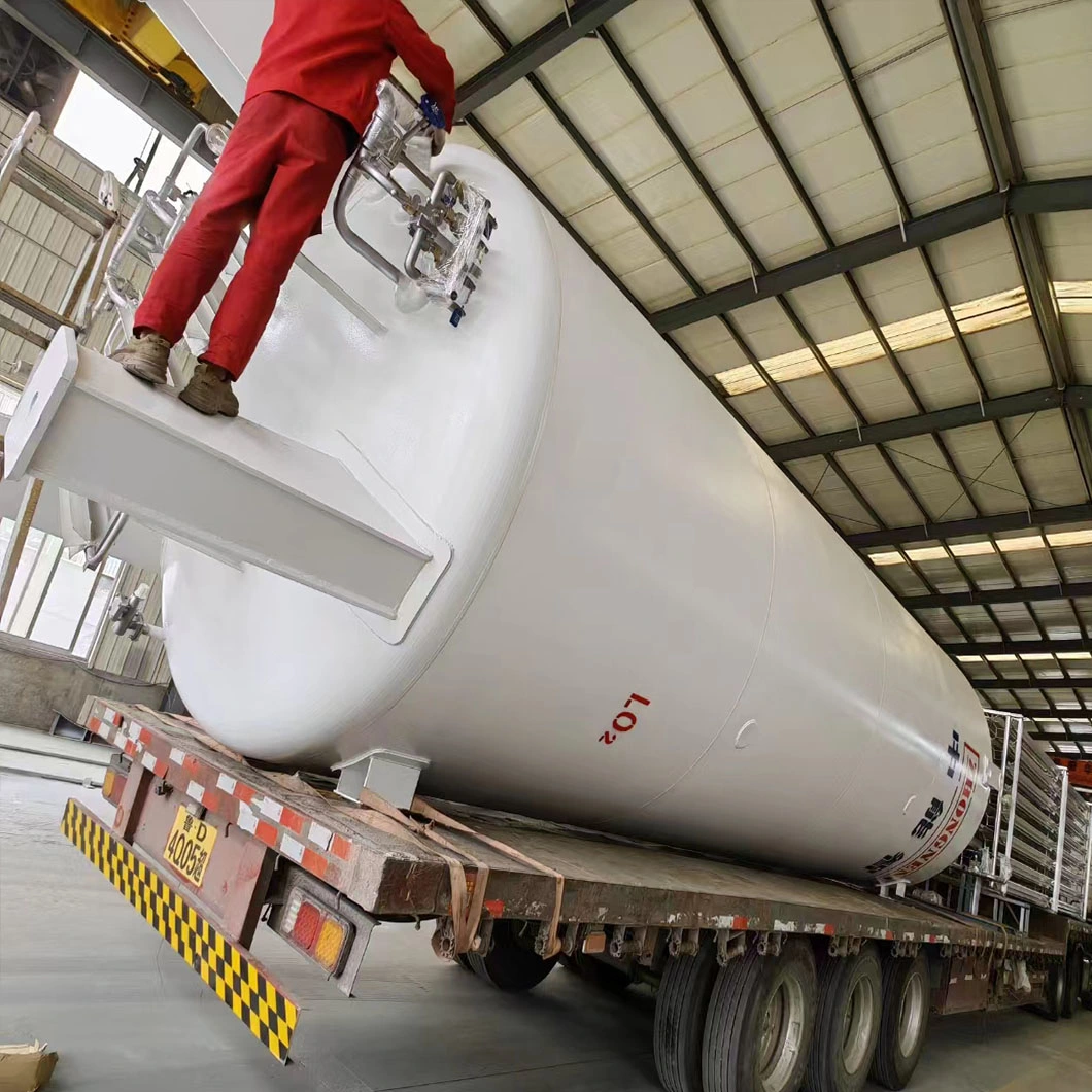 Stainless Steel Cryogenic Tanks Produced in China, with Capacities Ranging From 5 Cubic Meters to 60cubic Meters, for The Storage of Oxygen, Argon, Nitrogen,