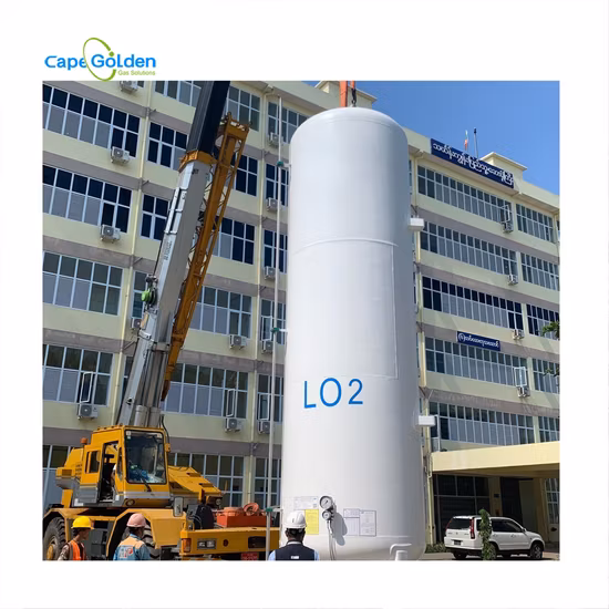5m3 10m3 20m3 Cryogenic Liquid Oxygen /Nitrogen /Argon /Carbon Dioxide Storage Tank