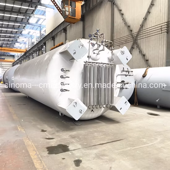 100m3 Cryogenic Storage Tank for LNG/Lox/Lin/Lar with ASME/GB Standard