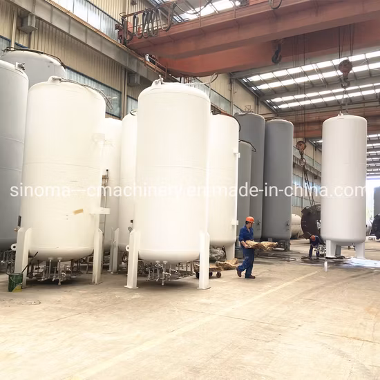 100m3 Cryogenic Storage Tank for LNG/Lox/Lin/Lar with ASME/GB Standard